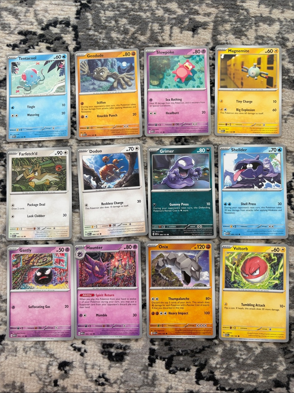 Pokemon 151 Binder Builder Lot 58 Unique Cards No Duplicates - Picture 7 of 9